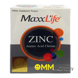 MaxxLife Zinc Amino Acid Chelate 30 Capsules