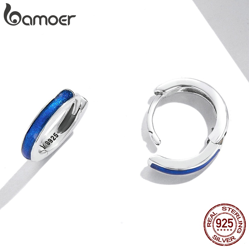 Bamoer زوج حلق فضة 925 (SCE1360) — صورة 3