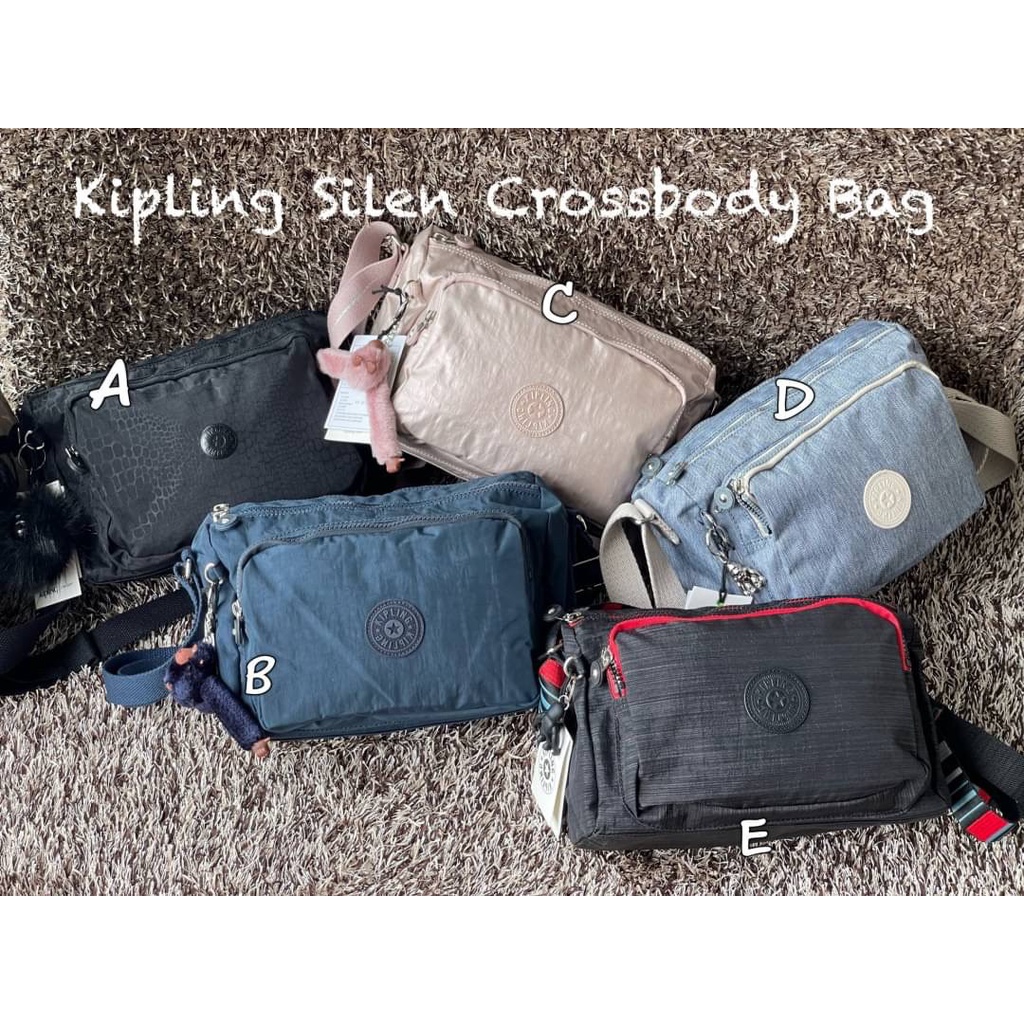 Kipling Silen Crossbody Bag Code:B14D290765 แบรนด์แท้ 100% งาน Outlet