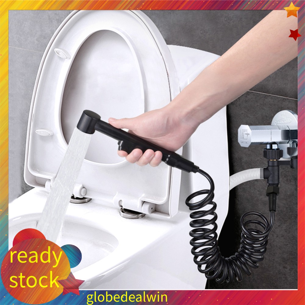 Globedealwin ท่อฝักบัวอาบน้ํา ทองแดง ยืดหดได้ ยาว 2 เมตร