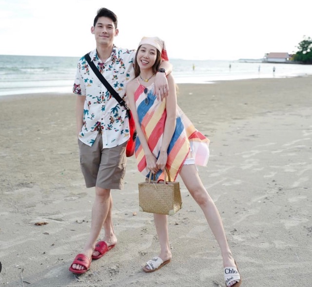 💓mayylody💓 ชุดเซต เดรส+ผ้าโพกผม ลายผีเสื้อ / ลายทางส้ม สุดฮิต 🦋🌷☀️💦ชุดไปทะเล ชุดเซ็ท ชุดเข้าเซต เดรส มินิเดรส ชุดผีเสื้อ - รูปที่ 4