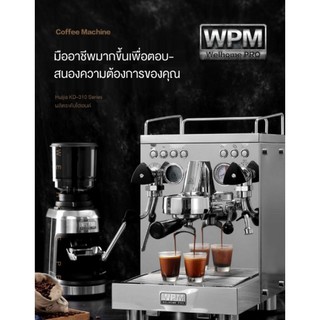 Welhome/WelhomeKD-310เครื่องชงกาแฟอิตาลีเชิงพาณิชย์มืออาชีพกึ่งอัตโนมัติเครื่องชงกาแฟไอน้ำในครัวเรือน