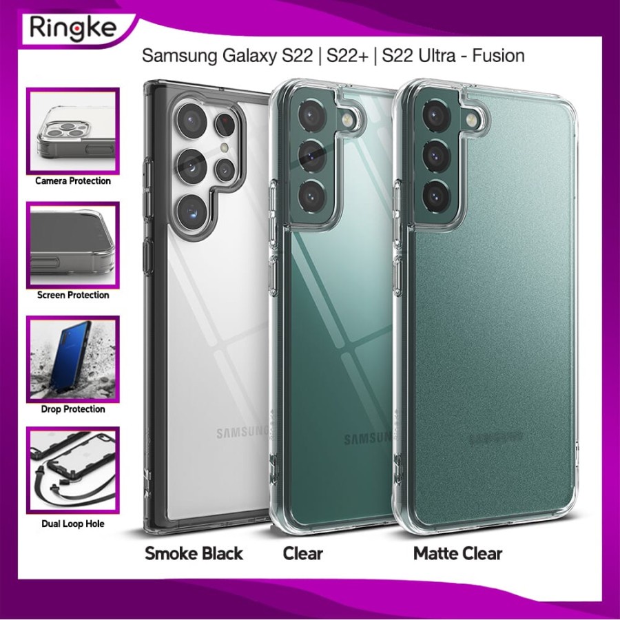 Ringke Galaxy S22 Ultra S22 Plus S22 Fusion Armor กันกระแทกแบบบาง