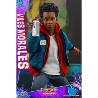 🕊️พร้อมส่ง ฟิกเกอร์ โมเดล ของสะสม Hot Toys MMS567 Spider-Man Into the Spider-Verse 1/6 Miles Morales