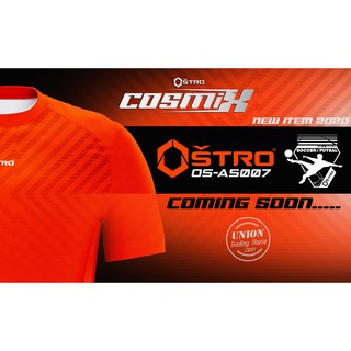 ขายส่งแพค10ตัว เสื้อกีฬา เสื้อฟุตบอล Ostro OS-A5007 .