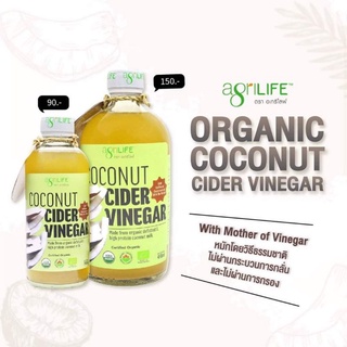 HAPPY KETO HUB - AgriLIFE Coconut Cider Vinegar 480ml