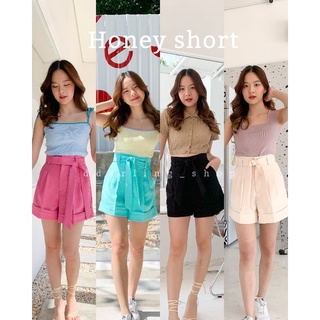 ⚡ลด 15% โค้ด DDAR12⚡ Honey short | ddarling_shop