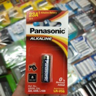 ถ่าน Panasonic 23A 12V สีแดง จำนวน 1ก้อน ของแท้บริษัท มีฉลากภาษาไทย