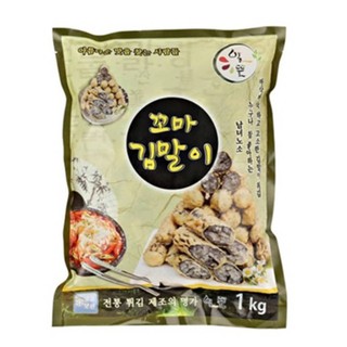 พร้อมส่ง 알뜰 꼬마김말이 คิมมาริ สาหร่ายห่อวุ้นเส้นชุปแป้งทอด Deep Fried Seaweed Roll 1kg