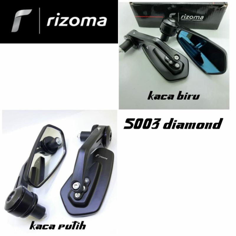 Rizoma Premium Oval Eye Mirrors Nmax Beat Aerox Scoopy Pcx Adv VArio Mio