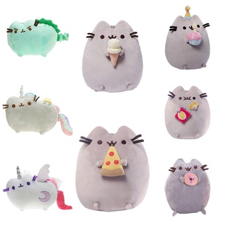 23cm Cartoon Pusheen The Cat Doughnut Cookie Plush Soft Toys Stuffed Animals Kids Baby Gifts