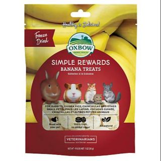 Oxbow Simple Rewards Banana Treat 30 กรัม