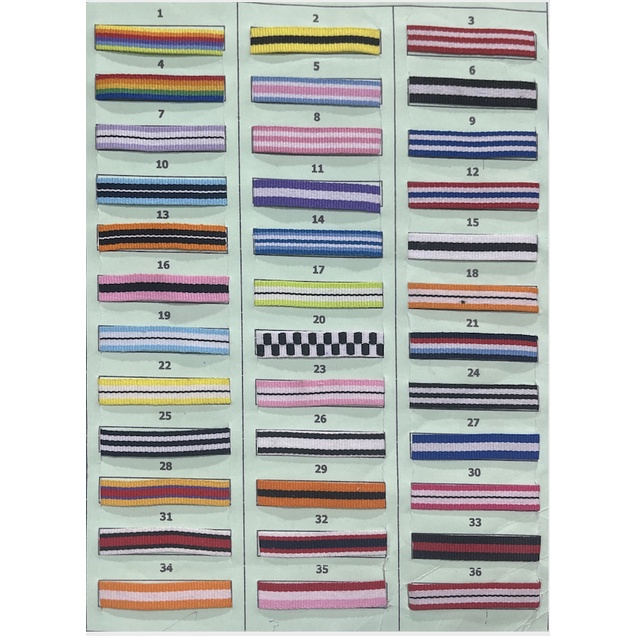 (10 มิล 160 หลา) เทปริ้วสี ริบบิ้น กุ้นริ้วสี ก้างปลา ตกแต่งเสื้อผ้า กระเป๋า