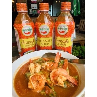 น้ำแกงส้มปรุงสำเร็จ ตราครัวไท ขนาด 500 ML.