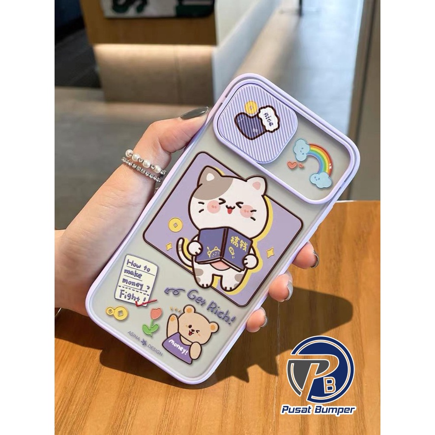SS069 SOFTCASE SLIDE CHARACTER REALME C21 C21Y C25Y C11 C12 C20 C25 NARZO 30A 50 PRIME C17 7I C31 PB