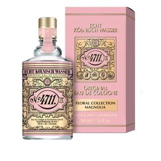 ✅ 4711 Floral Collection Macnolia Eau de Cologne 100 ml โคโลญจน์กลิ่นหอมจากดอกแมคโนเลีย