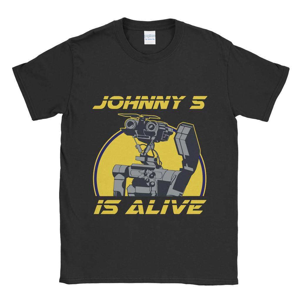 เสื้อยืด Johnny 5 Is Alive
