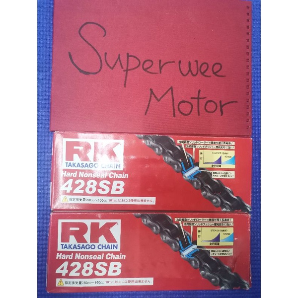 EX5 DREAM Y100 Y110 SS2 GBO C70 RK CHAIN 102L 110L