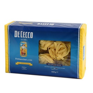 De Cecco Pasta Fettuccine Nidi Semola 500g  De Cecco Pasta เฟตตูชินี่นิดี้เซโมล่า 500 กรัม