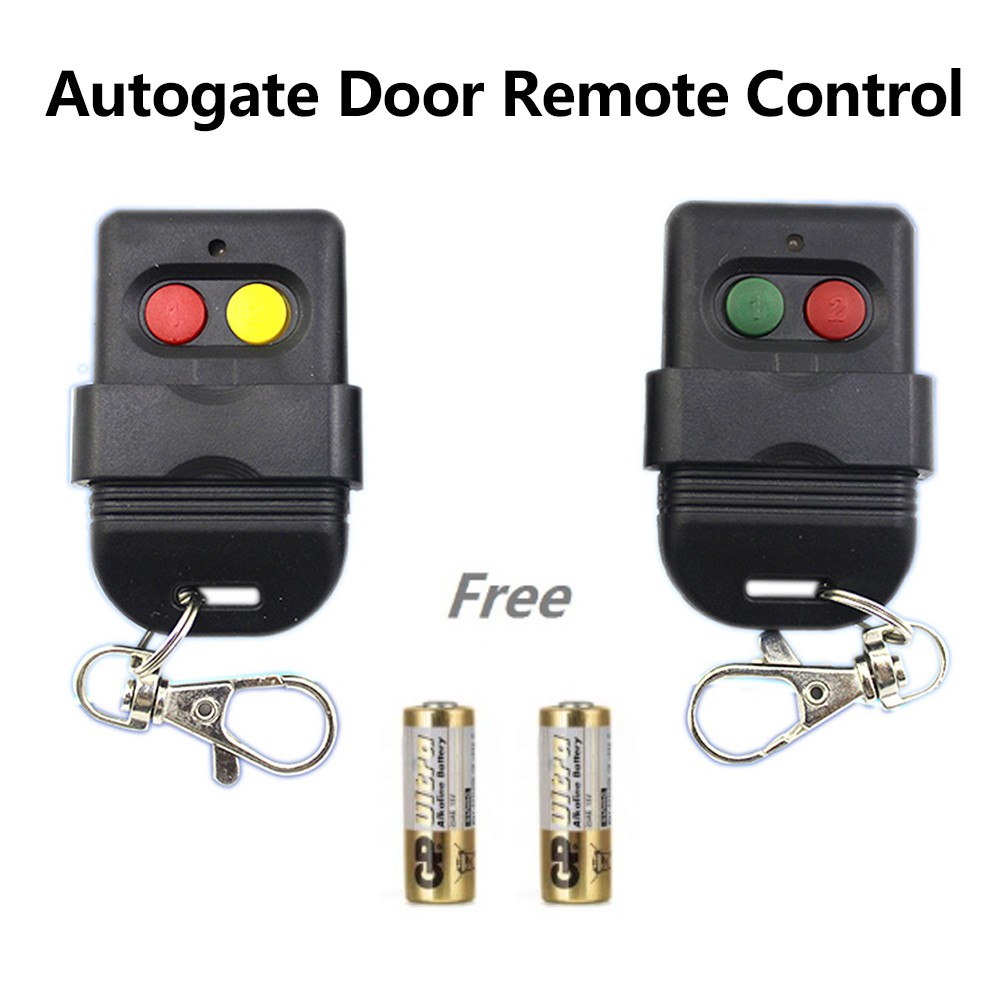 2 ชิ้น Auto Gate รีโมทคอนโทรล SMC5326 330 Mhz 433 Mhz DIP สวิทช์ (รวมแบตเตอรี่)