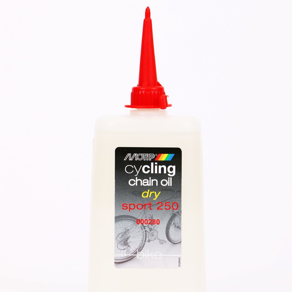 อุปกรณ์จักรยานกลางแจ้ง MOTIP CYCLING CHAIN OIL DRY SPORT 250 น้ำมันหยอด