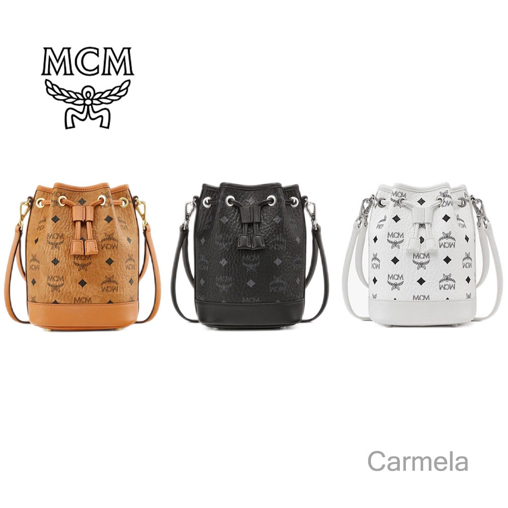 กระเป๋า MCM แท้ DESSAU bucket bag mini crossbody bag