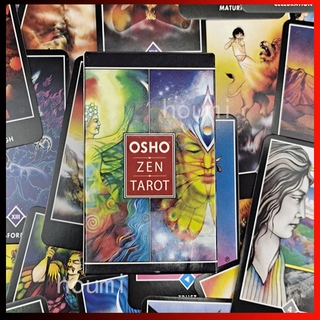 แผ่น Osho Zentarot Deck ภาษาอังกฤษ 78 แผ่น