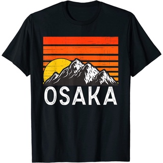 [S-5XL]GILDAN เสื้อยืด พิมพ์ลายภูเขา Osaka Japan Usa สไตล์วินเทจ สําหรับผู้ชาย และผู้หญิง