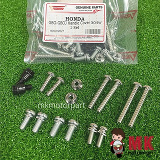 (TUSHIMA) สกรูฝาครอบมือจับ คุณภาพพรีเมี่ยม สําหรับ Honda GBO GBO-J GBOJ GBO J