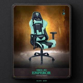 NUBWO GAMING CHAIR NBCH-011 (Black-Mint) เก้าอี้เกมมิ่งเกียร์ มิ้นท์/ดำ