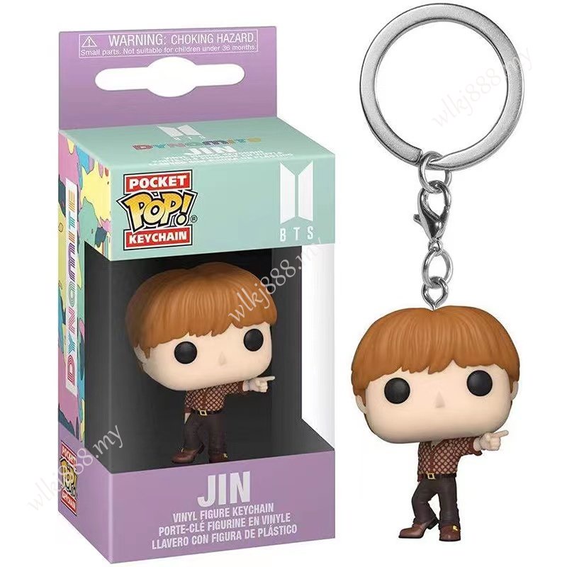 Funko POP พวงกุญแจ จี้ BTS Bangtan Boys V Jung Kook Jimin Jin J-hope Suga RM #4