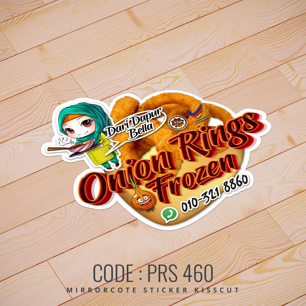 สติ๊กเกอร์ BAWANG CRISPY, PRODUK BAWANG, สติ๊กเกอร์ BAWANG GORENG, GARLIC CRIPSY สติ๊กเกอร์