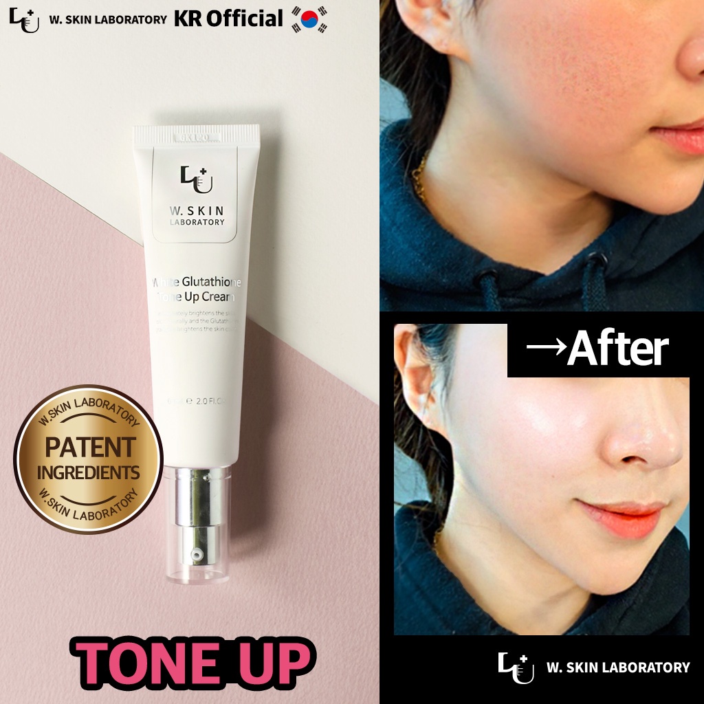 [W Skin LABORATORY] White Glutathione Tone up Cream 60ml