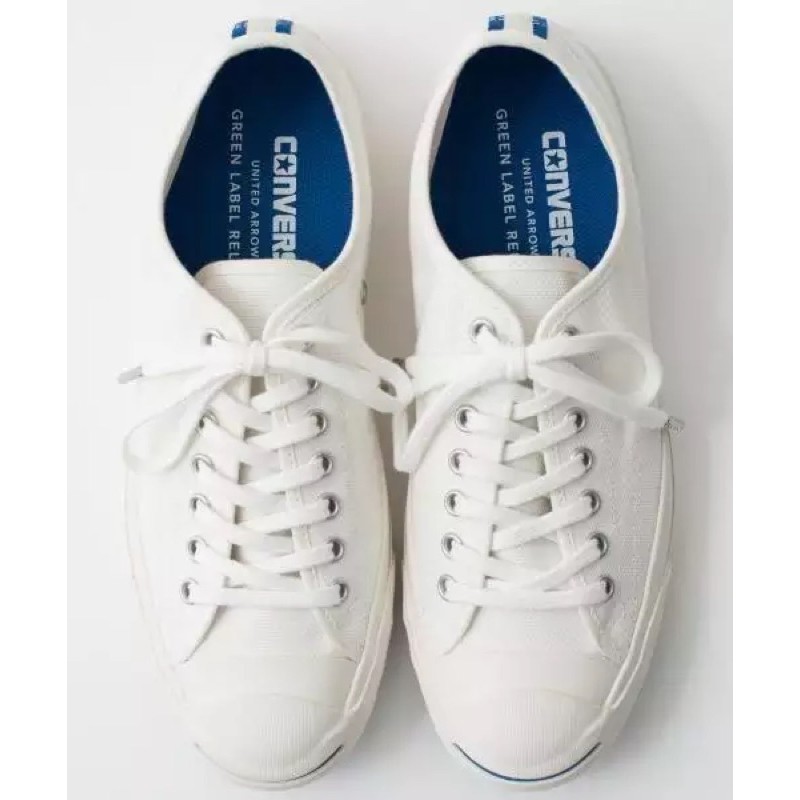 Converse Jack Purcell x United Green Relaxing : ขาว , น้ำเงิน