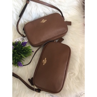 Coach Crossbody สีSaddle2/7.5" ของแท้💯%