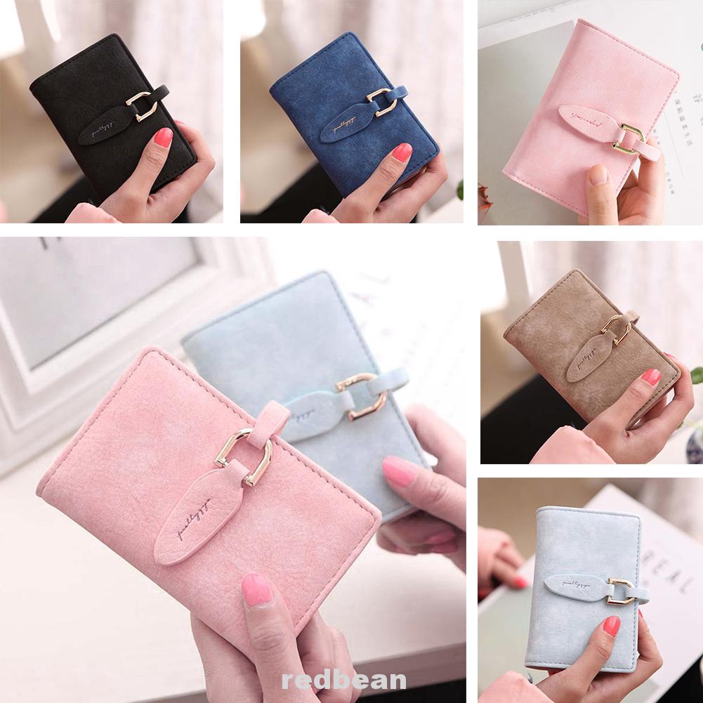 Women Fashion Wallet Multi Layers Candy Colored Card Holder - redbean ...