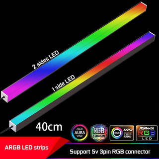 สายไฟแถบไฟ 5 V 3pin Argb Led Strip 40 ชิ้นซม.