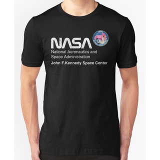 เสื้อยืด พิมพ์ลาย Nasa John F Kennedy Space Center สไตล์ฮิปสเตอร์