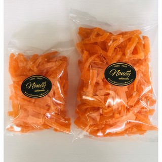 HOTผลไม้อบแห้ง Dried fruits พร้อมส่ง แคนตาลูป 500 กรัม