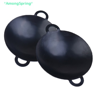 Amongspring&gt; ใหม่ กระทะทําอาหารจิ๋ว 1:12 อุปกรณ์เสริม สําหรับบ้านตุ๊กตา