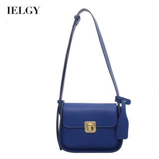 IELGY Womens popular high-end niche fashion texture messenger bag small square bag