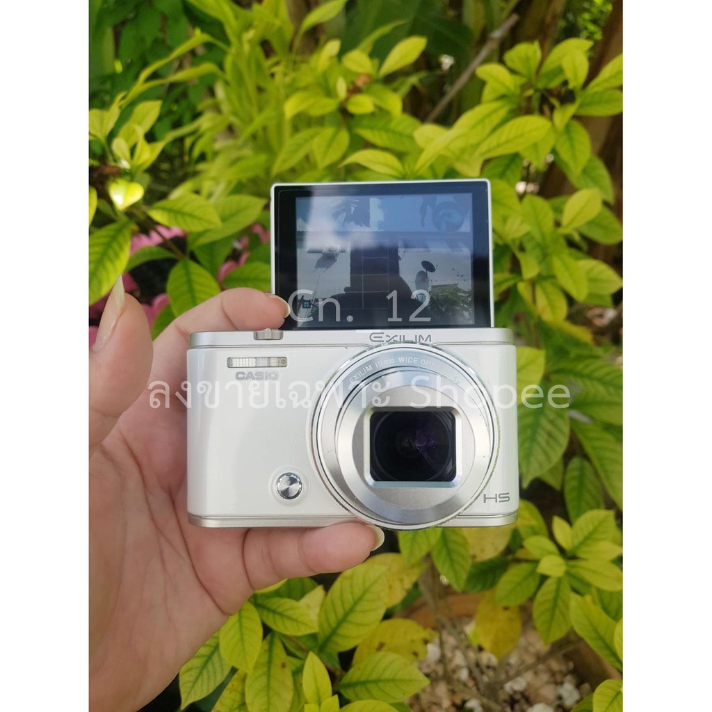 กล้องCasio ZR5000 สีขาว มือ2สภาพ95% ของแท้