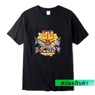 ราคาต่ำสุด!! เสื้อยืดลําลอง ผ้าฝ้าย แขนสั้น พิมพ์ลายกราฟฟิค 90s ทรงหลวม เรียบง่าย คุณภาพ PTY65RE667503S-3XL