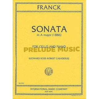 (Cello) Franck, C: Sonata In A Major (1886) (IMC323)