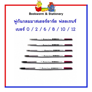 พู่กันกลมมาสเตอร์อาร์ต ฟลอเรนซ์ เบอร์ 8 / 10 / 12 พร้อมส่ง