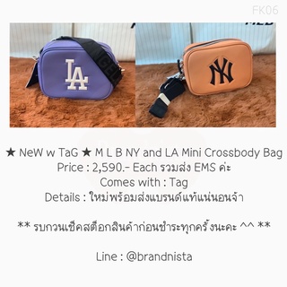 ★ NeW w TaG ★ M L B NY and LA Mini Crossbody Bag