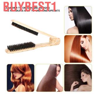 Buybest 1 V Shaped อุปกรณ์แปรงหวีสําหรับใช้ในการหนีบผมตรง