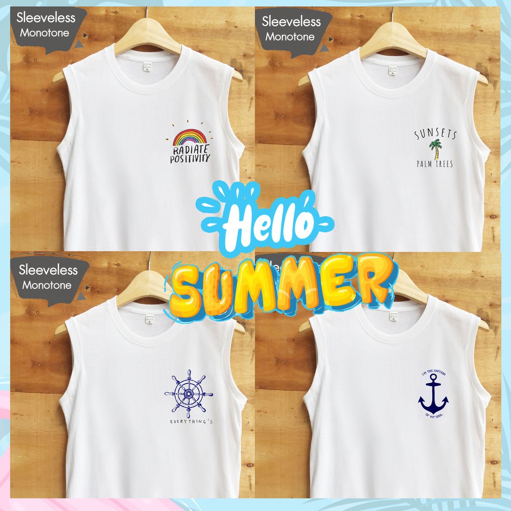เสื้อแขนกุด ( Logo Mix ) เนื้อผ้านุ่ม ใส่สบาย ระบายความร้อนได้ดี ใส่ได้ทั้งชายและหญิง