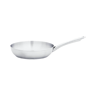 MEYER BELLA CLASSICO Stainless Steel 24cm / 10" Skillet กระทะสแตนเลส กระทะทรงตื้น กระทะทอดไข่ (73921-T)