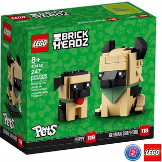 เลโก้ LEGO BrickHeadz 40440 German Shepherds